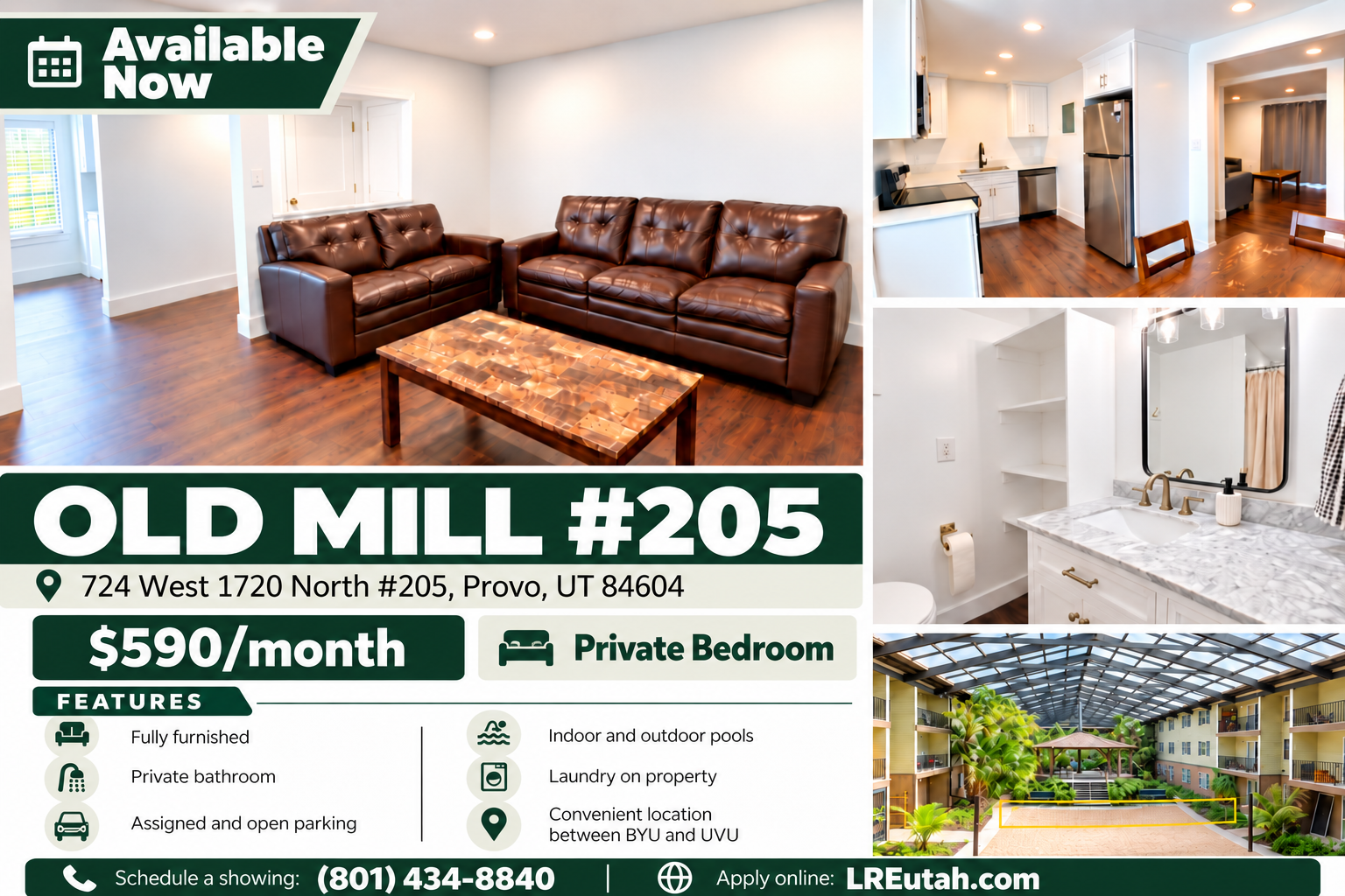 724 West 1720 North #205